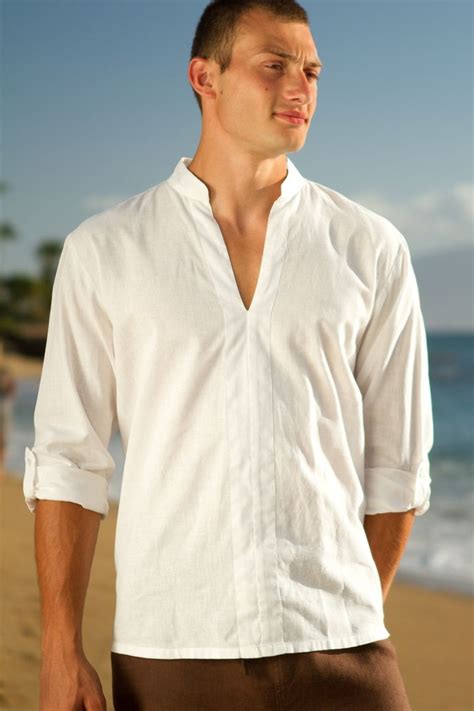 Groom's Linen Shirts for Beach Weddings - Island Importer | Linen shirt ...