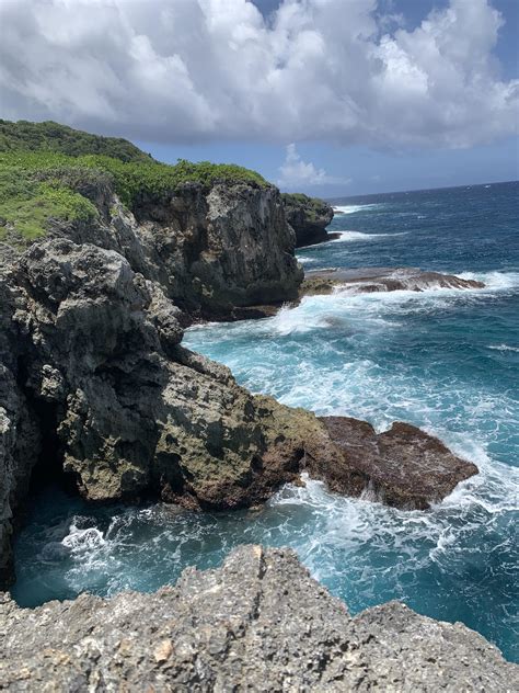 Coastal Cliffs, Guam [OC] [3024x4032] : r/EarthPorn