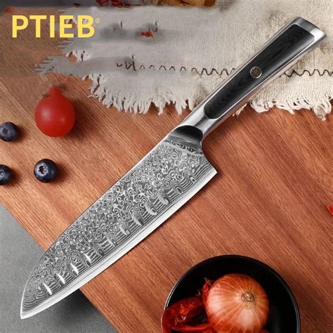 Faca De Chef Profissional - PTIEB-Faca-de-Chef-de-a-o-damasco-faca-de-cozinha-profissional-f-cil ...