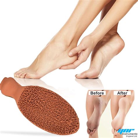 YNR Natural Clay Terracotta Handmade Foot Scrubber for Hard Dead Dry