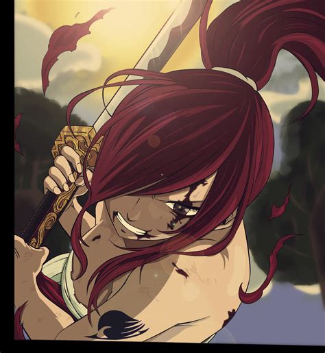 Erza Scarlet by MetalboyII on DeviantArt