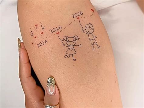 Tatuagens Com Nomes De Filhos E Desenhos - Tatuagens para o Filho: Ideias Incríveis | Focalizando