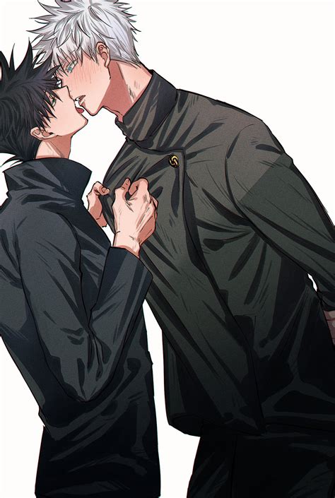 gojou satoru and fushiguro megumi (jujutsu kaisen) drawn by fushirun