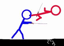 Stickman Fight GIF | Tenor