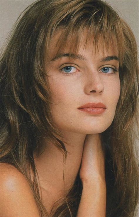 throwback   young paulina porizkova antm