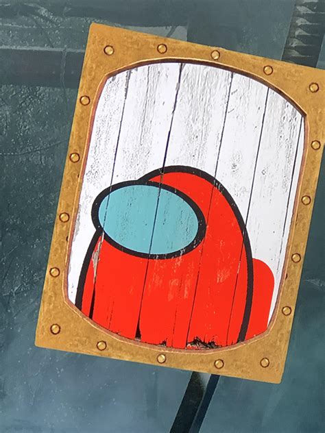 I made red crewmate from among us (very ez) : r/ForHonorEmblems