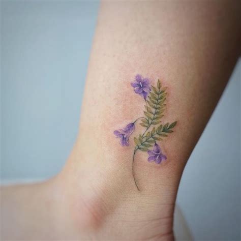 Jacaranda Tree Tattoo