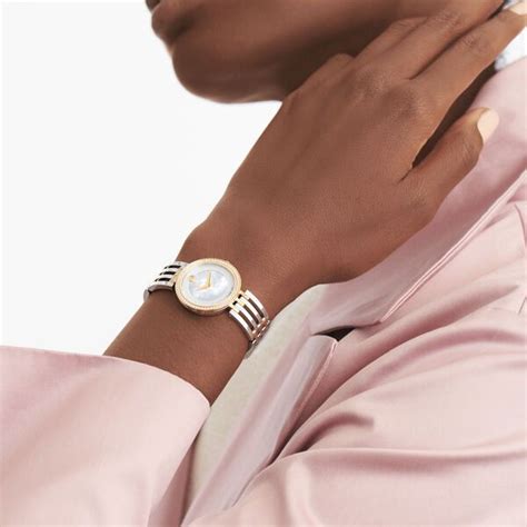Movado | Esperanza Women's two-toned Stainless Steel Watch with white ...