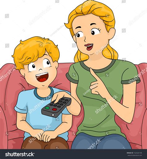 533 Mom Son Watch Tv Images, Stock Photos & Vectors | Shutterstock