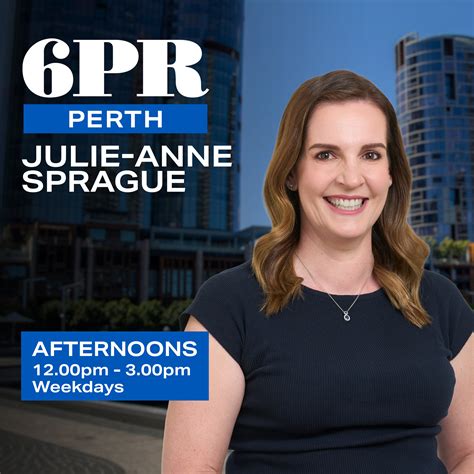 Muck Rack | 6PR Afternoons with Julie-anne Sprague - Afternoons with