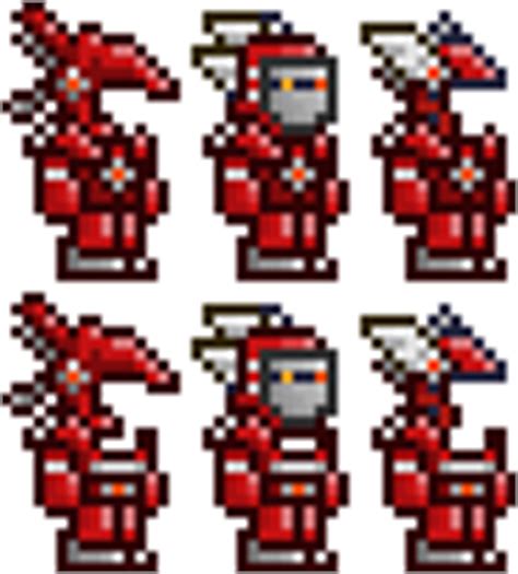 Terraria: Adamantite Armor (Helmet / Melee Set) Minecraft Skin