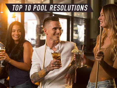 Top 10 Pool Resolutions | American Poolplayers Association