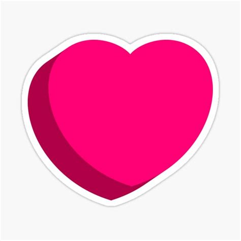 " Red heart Love ️emoji, happy, human face, amazing drawing" Sticker ...