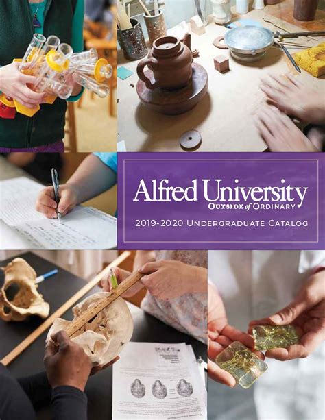 Undergraduate Catalog 2019-2020 | Alfred University