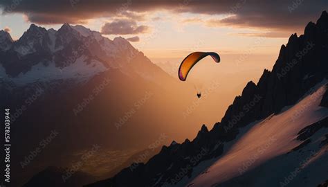 paraglider Stock Illustration | Adobe Stock