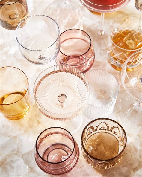 Buchanan Stacking Double Old-Fashioned Glasses Set of 6 + Reviews | CB2