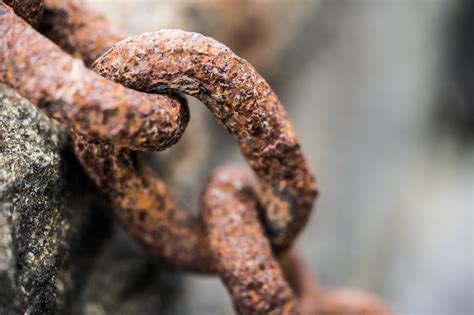 rusty chain  stock photo picjumbo