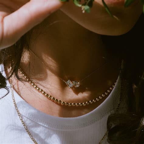 Toi et Moi Gemstone Vintage Necklace