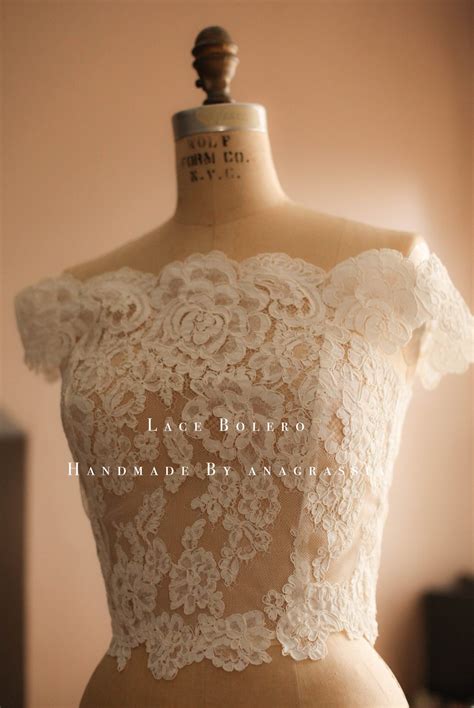 Lace Bolero | Couture Dressmaker for Anagrassia