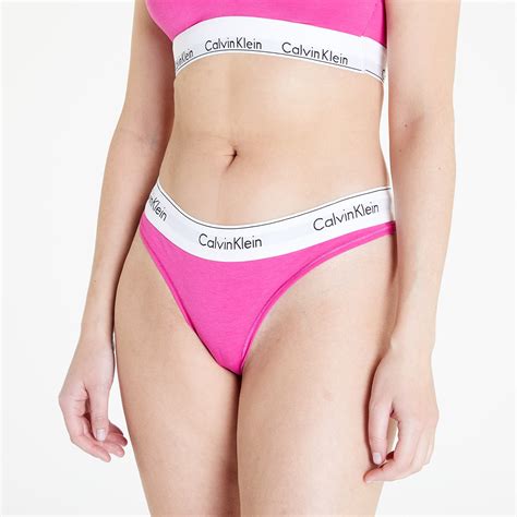 Panties Calvin Klein Modern Cotton Holiday Thong Very Berry | Footshop