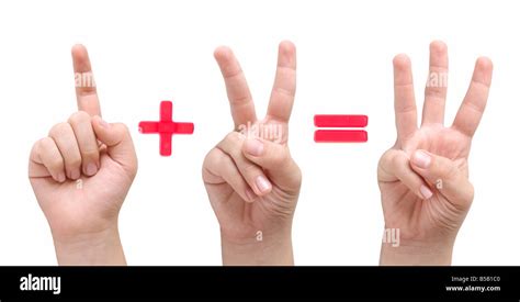 children fingers showing    equal  stock photo alamy