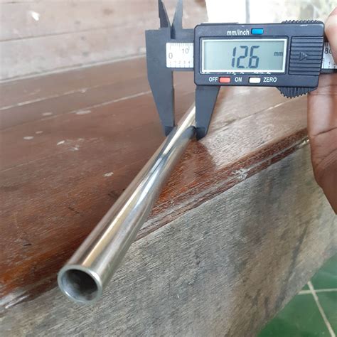 pipa stenlis   tebal mm panjang meter pipa serombong od  mm