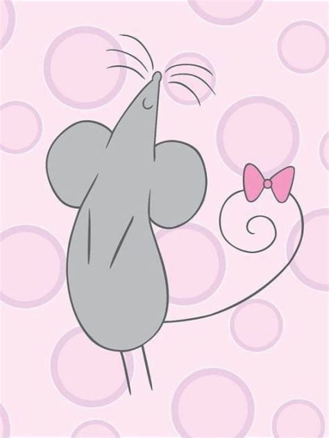 Милые кавайные картинки для срисовки | Mouse drawing, Nursery art girl ...
