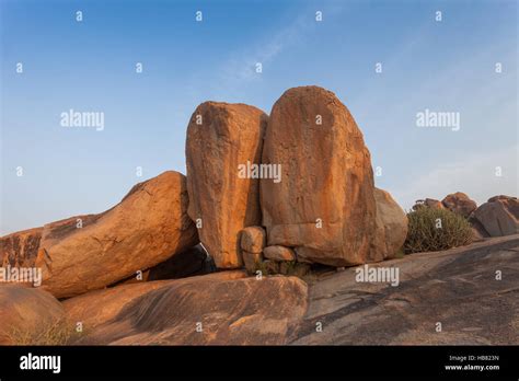 hampi boulders  res stock photography  images alamy