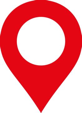 map marker flat red color icon ui position placement vector ui