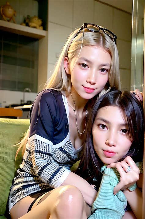 Blond girl tickle tortured by Asian girls - SeaArt AI