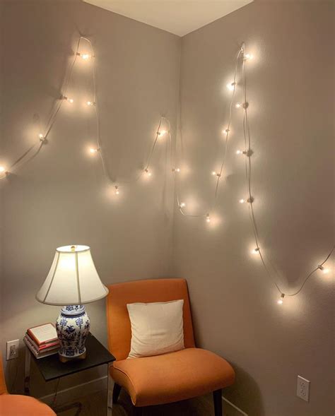 How to Decorate Your Apartment with String Lights - Inspired by Anna