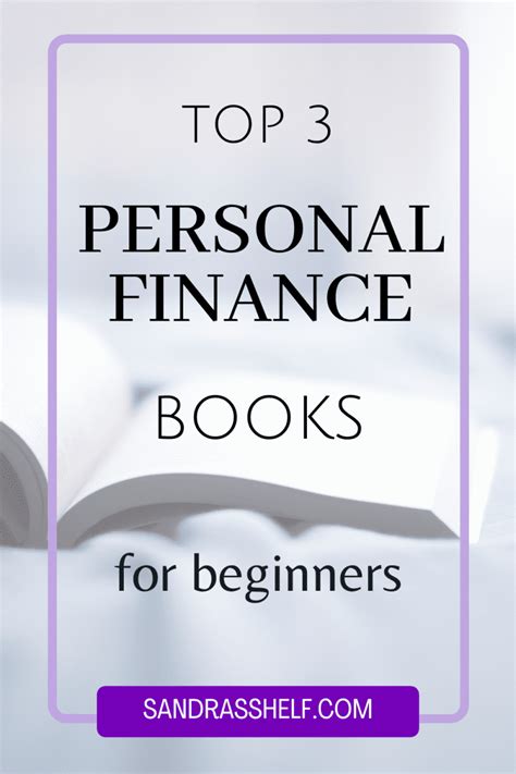 Top 3 Personal Finance Books for Beginners - Sandra's Shelf