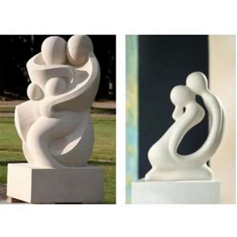 White Marble Garden Statues, For Exterior Decor, Outdoor at best price ...