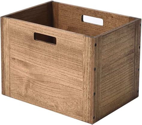 Amazon.com: wooden storage bin