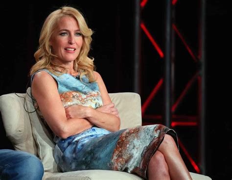 Gillian Anderson – The Fall Panel at Netflix TCA Press Tour in Pasadena