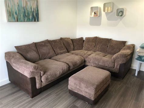 Brown corner sofa | in Dunfermline, Fife | Gumtree