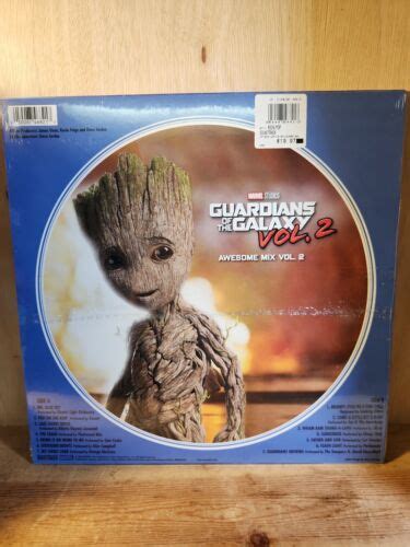 Guardians of the Galaxy Vol. 2 Exclusive Picture Disc Vinyl LP Sealed ...