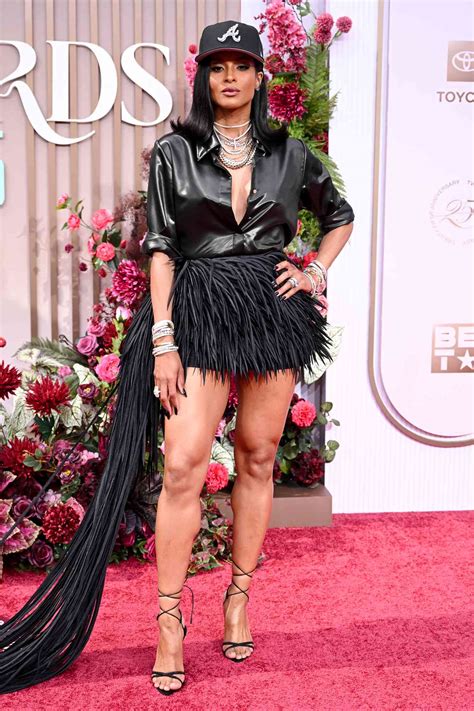 On the Scene at the 2025 BET Awards: Ciara in a Black Cong Tri Look