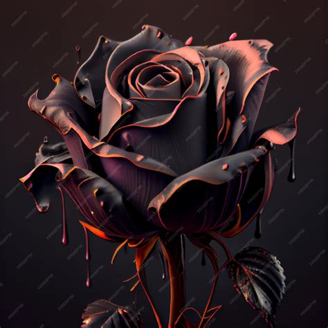 Pictures Of Black Rose Flowers