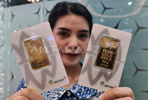 harga emas antam tertinggi sepanjang sejarah antara foto