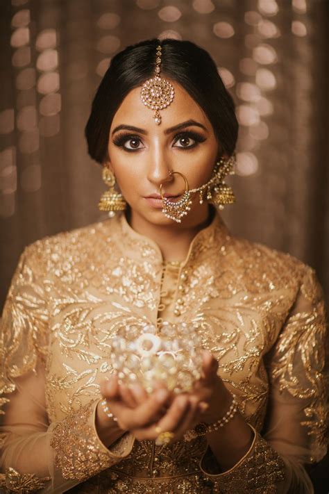 shades  gold indian bridal gowns httpwwwrealweddingsca bridal