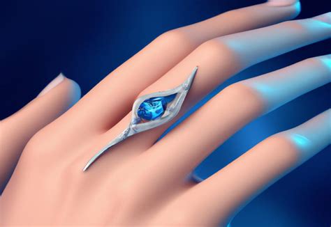 How to choose a blue diamond ring based on hand shape and size? – Blue ...