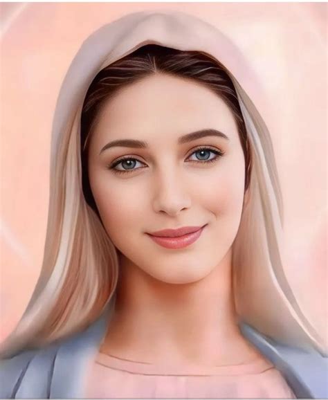 illustrazione religiosa santi cattolici maria madre  gesu vergine