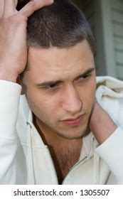 worried man stock photo  shutterstock