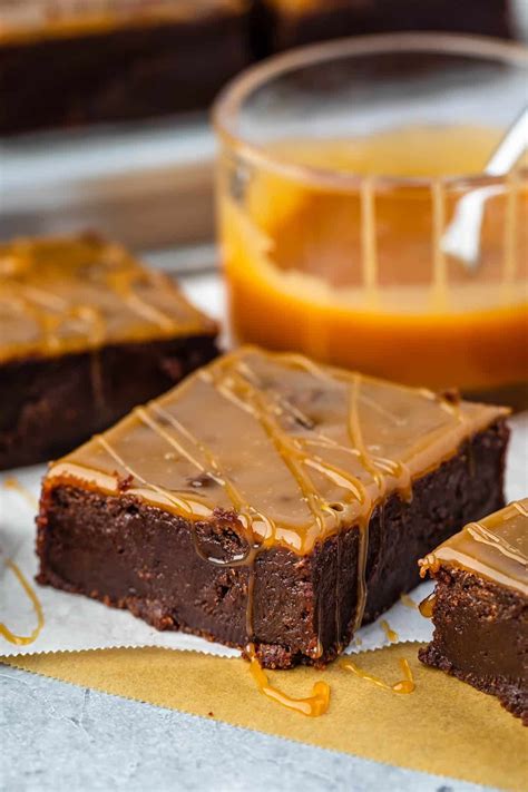 caramel brownies  cream cheese  jane mcgary blog