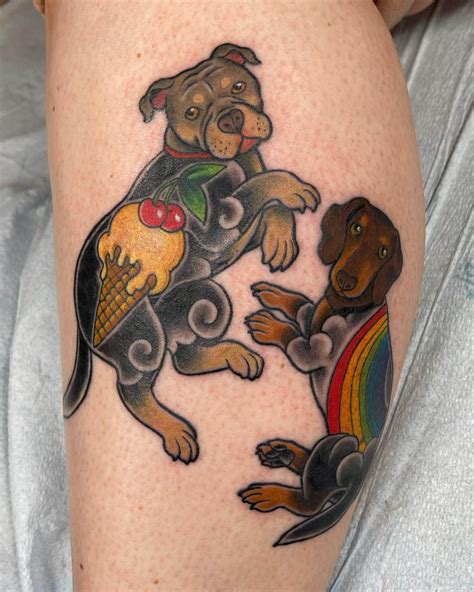 20+ Amazing Wiener Dog Tattoos For 2024