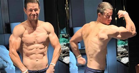 Mark Wahlberg Maintaining Insane Abs In Lean Physique Update