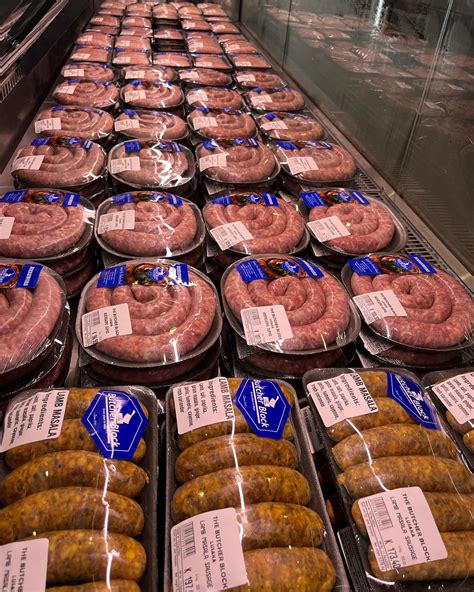 The Butcher Block | Delicious, fresh sausages available 🤤😍 | Instagram