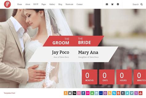 Pump - Responsive Wedding & Event web Template free download