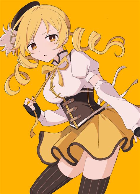 tomoe mami and tomoe mami (mahou shoujo madoka magica and 1 more) drawn